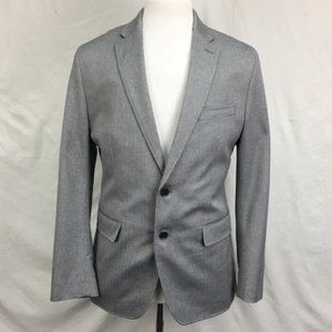 Banana Republic Herringbone Two Button Suit Jacket